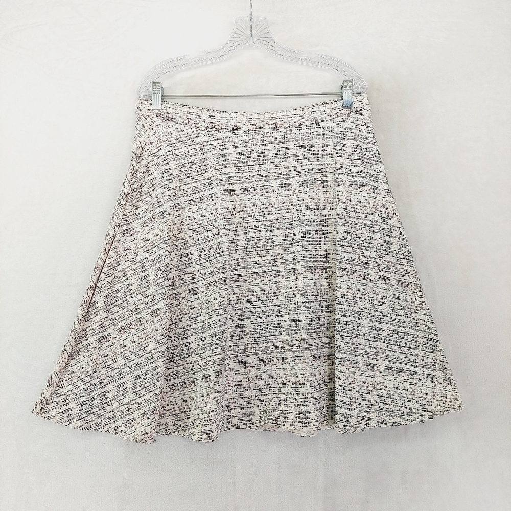 Cynthia Rowley Gray & White Flared Sports Mini Skirts 734
